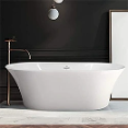 FerdY 67" Freestanding Bathtub - Oval Shape Freestanding Bathroom Decor