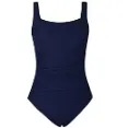 Firpearl - Semi-Backless Flattering Tummy Control One Piece Swimsuit