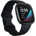 Fitbit Sense - Smart Watch with Voice assistant and built-in GPS with alerts