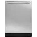 Frigidaire - Dish Sense Technology Automatically Adjusts Clean Cycle Time