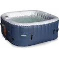 Galvanox - 2 Person Blow Up Portable Hot Tub With 1200 Watts Heater Integration