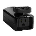 GE - Discreet Black Color Blend Outdoor Smart plug