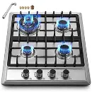 Happybuy 23x20Inches - Built In Gas Cooktop With a Safe Electronic Ignition System