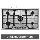 Happybuy 36x21Inches - Effortless Cooking With Long-Lasting Cooktop