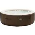 Intex PureSpa Round Hot Tub - Portable Hot Spa With Convenient Temperature Control Panel