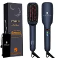 CNXUS - Portable Ionic Hair Straightener Brush For All Hair Types