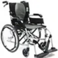 Karman 19.8 lbs Lightweight Wheelchair - S -Shapes Design Seating Frame To Prevent Sores