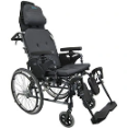 Karman Ergonomic Reclining Wheelchair - Comfortably Sit With Adjustable Backrests