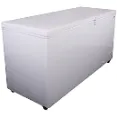 Kelvinator - Freezer with Heavy-duty Caster Wheels and Wire Storage Baskets