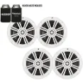 Kicker - Splash And Spray Resistant Marine Coaxial Speakers