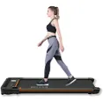 Kicode - Under Desk Electric Treadmill Walking Pad Slim Treadmill with Bluetooth Speaker, Remote Control, and LED Display