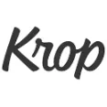 Krop - Work Professionally with Portfolio Website
