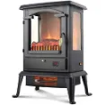 LIFE SMART Quartz Infrared Electric - Well Equipped Space Heater With Overheat Protection
