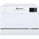 Magic Chef - Controls Via Digital Display, Detergent, and Rinse Aid Dispenser