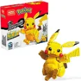 Mega Construx Pokemon Jumbo Pikachu - Features Iconic Lighting With Innovative Designing