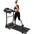 Merax - Motorized Running Jogging Machine with Speakers for Home