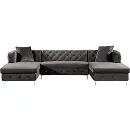 Meridian Furniture - Soft Cushioning To Give Back Support