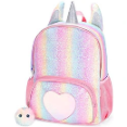 Mibasies - Modern And Fluffy Unicorn Design Backpack For Girls