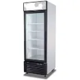Migali - Hinged glass door freezer with double pane hinged glass door