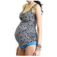 Oceanlily - Stretchable Swimsuit For Pre And Post Pregnancy