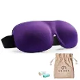 OriHea - Low Rebound Memory Foam And Fine Fiber Sleep Mask For Better Sleep