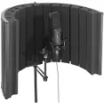 Pyle Vocal Recording Booth - Record Best Sounds With Noice Filter Reflection Shiled