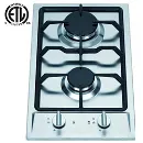 Ramblewood GC243N - Ramblewood High Efficiency Two Burner Gas Cooktop