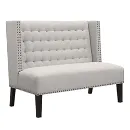 Ravenna Home - Faux Leather Upholstery Compliments For Home Interiors