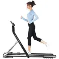 RHYTHM FUN - 2 in 1 Design Treadmill For Walking And Running