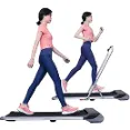 Rhythm - 2 in 1 folding treadmill for home and office usage