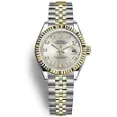 Rolex 18K yellow gold fluted bezel Day - 100 Meters Depth Water-Resistant Rolex Watch