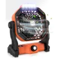 Runacc - Unique LED Lighting And High-Capacity Rechargeable Battery Fan