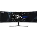 Samsung - Dual QHD Curved Display With Split-Screen Function