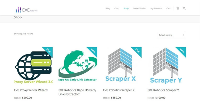 Sneaker Bot Image Software EVE Robotics Bot - Automated Software for Sneaker & Cloth Resellers