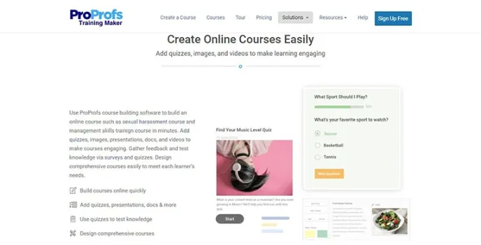 Proprofs - Knowledge Management Software for Quizzes, Tests
