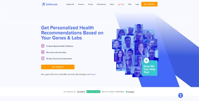 SelfDecode - Genom Analyze DNA Test Kits To Improve Health
