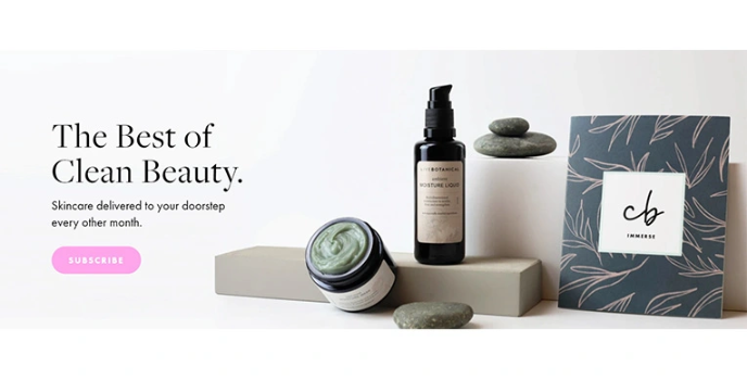 Clean Beauty Box The Clean Beauty Box Subscription for Organic Makeup Products, Skincare