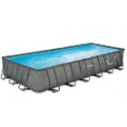Summer Waves - Stylish Design Rectangular Pool Accommodates Up To 8 Adults
