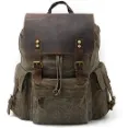 Suvom - Vintage Style Fashionable Leather Backpacks For Men