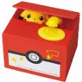 Tomy Itazura New Pokemon - Latest Inventory Of Electronic Coin Money Piggy Bank