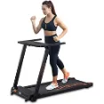 Urevo - Foldable electric treadmill for indoor running and walking