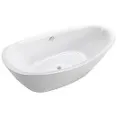 Vanity Art 71 inch Acrylic Bathtub - Simple Installation And Adjustable Leveling System