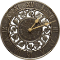 Whitehall Products - Ancient Design Construction Clock For Added Attraction