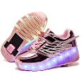 YLLLU Roller Shoes - Roller Skate Shoes With A Durable Battery For LED Lighting