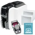 Zebra ZC100 LT ID Card Printer - Equipped With Centralized User Management System