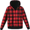 Zenthace - Plaid Shirt Jackets With Lined Sleeves For Maximum Comfort