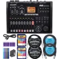 Zoom R8 Multitrack Recorder Bundle - High Performance Digital Audio Recorder For Music